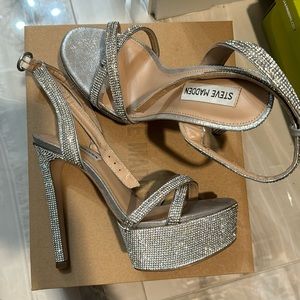Rhinestone Steve Madden heels